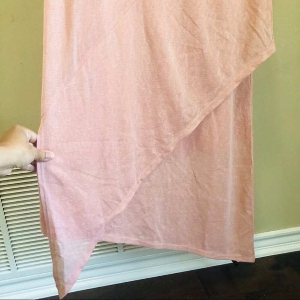 Serena Williams Pink Asymmetrical Sleeveless Tank Dress in Size Small - Picture 3 of 8